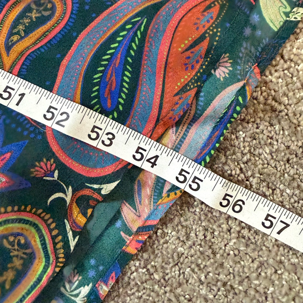 Boden Floral Cut-Out Long Sleeve Maxi Cottagecore Longline Size 6 - Picture 9 of 10